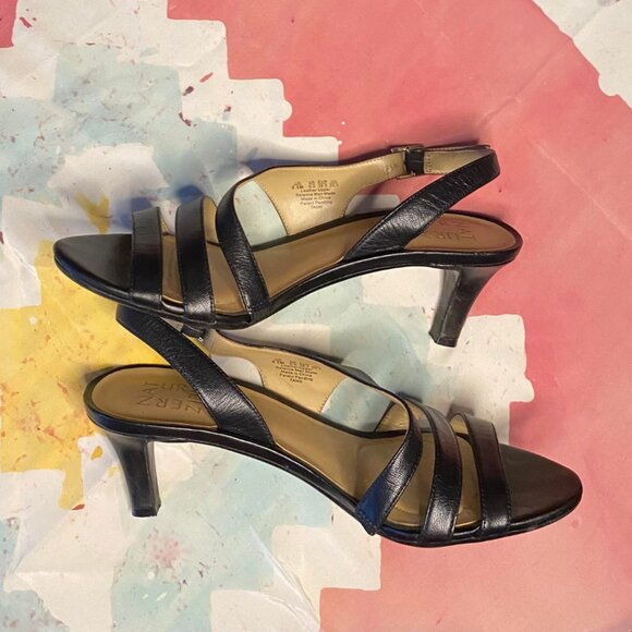 Naturalizer ‘Taimi’ strappy mid-heel slingback sandals - Picture 4 of 8